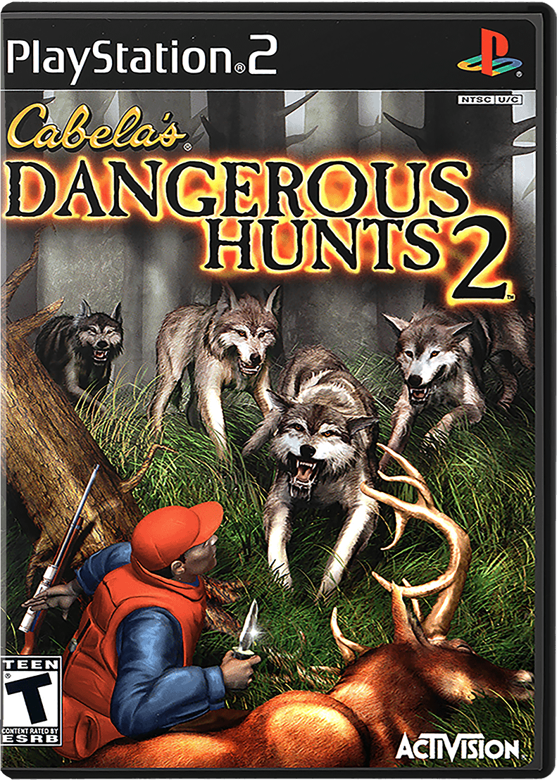 Cabela's Dangerous Hunts 2 box art for Playstation 2